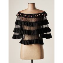 RED VALENTINO - Blouse noir en polyamide - Femme - Taille 36 - Modz