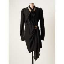LANVIN - Robe mi-longue noir en soie - Femme - Taille 40 - Modz