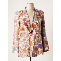 ALBERTO BIANI - Blazer beige en soie - Femme - Taille 42 - Modz