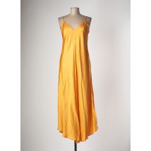 HANAMI D'OR - Robe longue jaune en viscose - Femme - Taille 42 - Modz