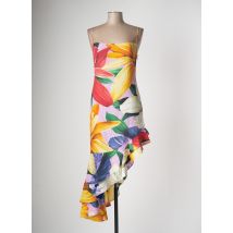 ETRO - Robe longue jaune en soie - Femme - Taille 40 - Modz