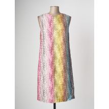MISSONI - Robe mi-longue rose en viscose - Femme - Taille 40 - Modz