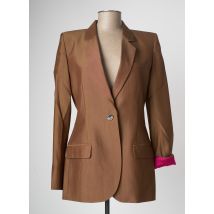 BARBARA BUI - Blazer marron en laine - Femme - Taille 42 - Modz