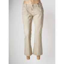 DSQUARED2 - Jeans bootcut beige en coton - Femme - Taille 40 - Modz