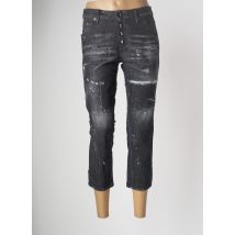 DSQUARED2 - Jeans coupe slim gris en coton - Femme - Taille 42 - Modz