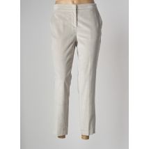 FABIANA FILIPPI - Pantalon 7/8 gris en viscose - Femme - Taille 42 - Modz