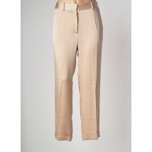 ANTONELLI FIRENZE - Pantalon chino beige en acetate - Femme - Taille 42 - Modz