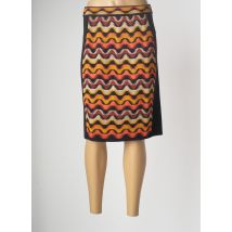 MISSONI - Jupe mi-longue orange en laine - Femme - Taille 38 - Modz