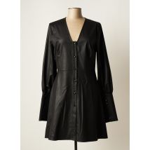 TEMPERATURA - Robe mi-longue noir en polyester - Femme - Taille 42 - Modz