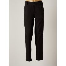 NÜ - Pantalon droit noir en polyester - Femme - Taille 42 - Modz