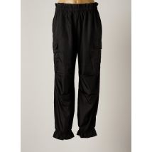 NÜ - Pantalon cargo noir en polyester - Femme - Taille 36 - Modz