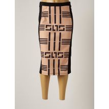 RINASCIMENTO - Jupe mi-longue beige en polyester - Femme - Taille 40 - Modz