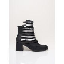 PAPUCEI - Bottines/Boots noir en cuir - Femme - Taille 35 - Modz