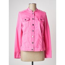 MERI & ESCA - Veste casual rose en coton - Femme - Taille 44 - Modz