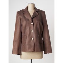 FRANCE RIVOIRE - Blazer marron en polyester pour femme - Taille 38 - Modz