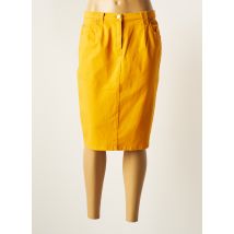 MERI & ESCA - Jupe mi-longue jaune en coton - Femme - Taille 44 - Modz