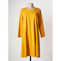 GUY DUBOUIS - Robe mi-longue jaune en polyester - Femme - Taille 44 - Modz