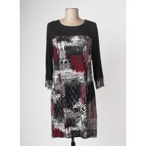 FRANCE RIVOIRE - Robe mi-longue noir en viscose - Femme - Taille 40 - Modz