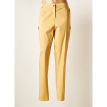 MERI & ESCA - Pantalon droit beige en coton - Femme - Taille 50 - Modz