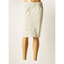 GUY DUBOUIS - Jupe mi-longue vert en coton - Femme - Taille 42 - Modz