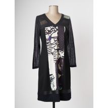 GUY DUBOUIS - Robe mi-longue noir en polyester - Femme - Taille 40 - Modz