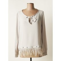 ELLEI - Blouse gris en polyester - Femme - Taille 38 - Modz