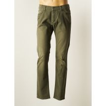 TRUSSARDI JEANS - Pantalon droit vert en coton pour homme - Taille W34 - Modz