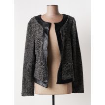 SOIE POUR SOI - Veste casual noir en viscose - Femme - Taille 40 - Modz