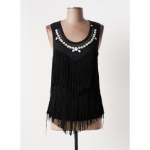 LOLLIPOPS - Top noir en viscose - Femme - Taille 38 - Modz