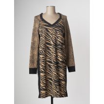 MADO ET LES AUTRES - Robe pull beige en polyester - Femme - Taille 38 - Modz