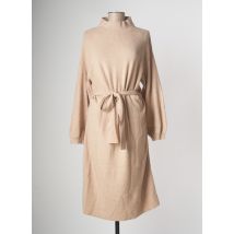 TOM TAILOR - Robe pull beige en viscose pour femme - Taille 42 - Modz