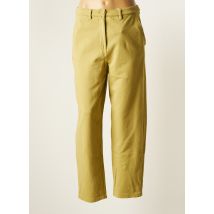 TOM TAILOR - Pantalon chino vert en coton - Femme - Taille 42 - Modz