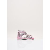 BELLAMY - Sandales/Nu pieds rose en cuir - Fille - Taille 22 - Modz