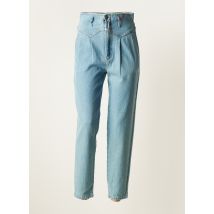 TEMPERATURA - Jeans coupe droite bleu en coton - Femme - Taille 36 - Modz