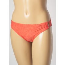 CHANTELLE - Bas de maillot de bain orange en polyamide - Femme - Taille 38 - Modz