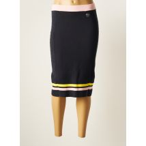 MAURICE - Jupe mi-longue bleu en coton - Femme - Taille 34 - Modz