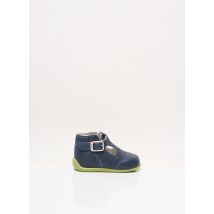 BOPY - Sandales/Nu pieds bleu en cuir pour enfant - Taille 16 - Modz