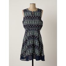 LES P'TITES BOMBES - Robe mi-longue bleu en polyester - Femme - Taille 36 - Modz