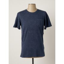BLEND - T-shirt bleu en coton pour homme - Taille L - Modz