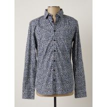 NO EXCESS - Chemise manches longues bleu en coton - Homme - Taille S - Modz