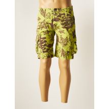 YES.ZEE - Bermuda vert en coton - Homme - Taille W28 - Modz