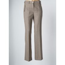 NATHALIE CHAIZE - Pantalon droit beige en polyester pour femme - Taille 44 - Modz