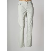 ZERRES - Pantalon droit gris en lyocell - Femme - Taille 54 - Modz