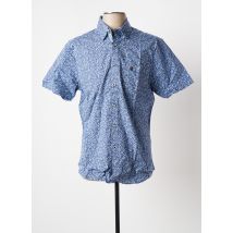 GABICCI - Chemise manches courtes bleu en coton - Homme - Taille M - Modz