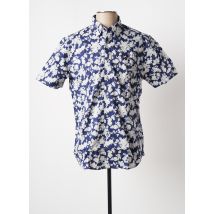 GABICCI - Chemise manches courtes bleu en coton - Homme - Taille M - Modz