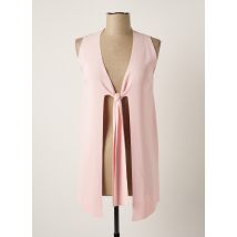 WEILL - Gilet sans manche rose en viscose - Femme - Taille 38 - Modz