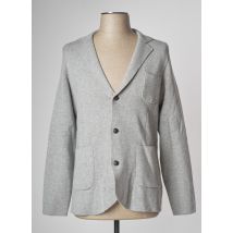DEVRED - Gilet manches longues gris en coton - Homme - Taille M - Modz