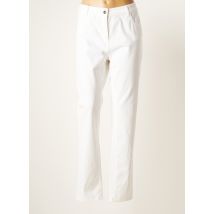 WEILL - Pantalon slim blanc en coton - Femme - Taille 46 - Modz