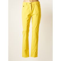 WEILL - Pantalon slim jaune en coton pour femme - Taille 44 - Modz