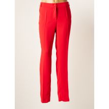 WEILL - Pantalon slim rouge en polyester - Femme - Taille 44 - Modz